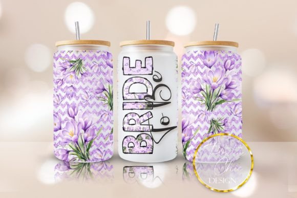 Bride to Be Glitter Libbey Glass Wrap Review