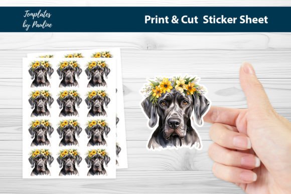 Great Danes Digital Sticker Sheet Review