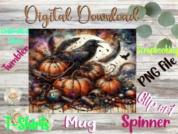 Halloween Crow and Pumpkins Embroidery Design Review