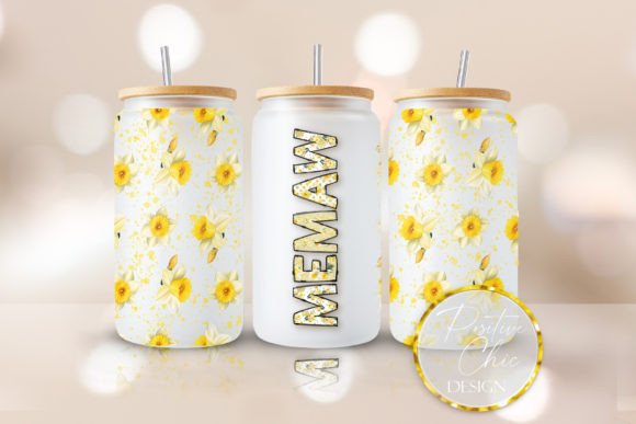 Memaw Libbey Can Wrap Embroidery Design Review