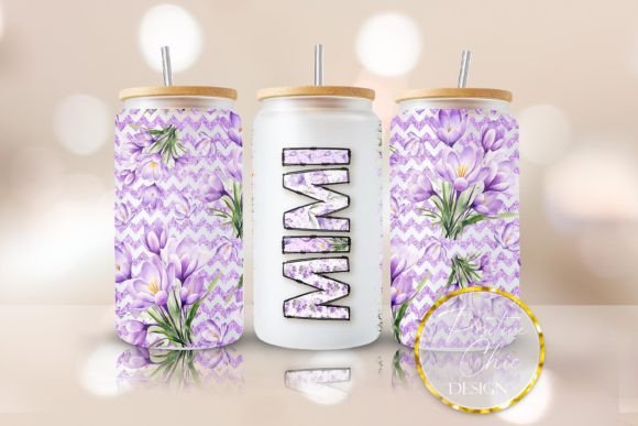 Mimi Glitter Libbey Glass Wrap UVDTF PNG Review