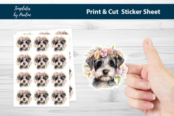 Miniature Schnauzer Digital Sticker Review