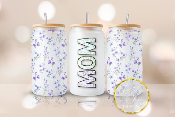 Mom Libbey Can Wrap Floral UVDTF PNG Review