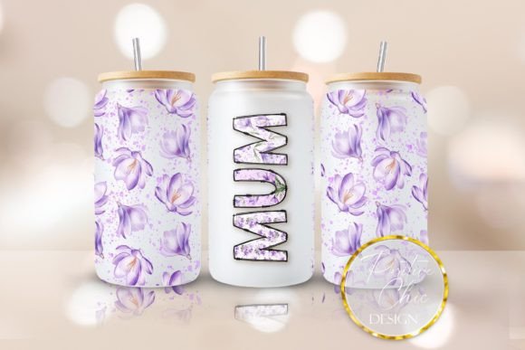 Mum Libbey Glass Can Wrap UVDTF PNG Review