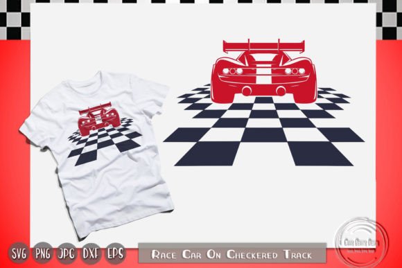 Racing Car Checker Pattern Embroidery Review