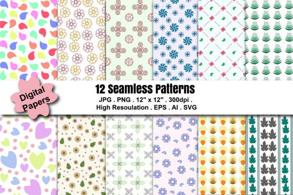 SEAMLESS PATTERNED DIGITAL PAPER Review